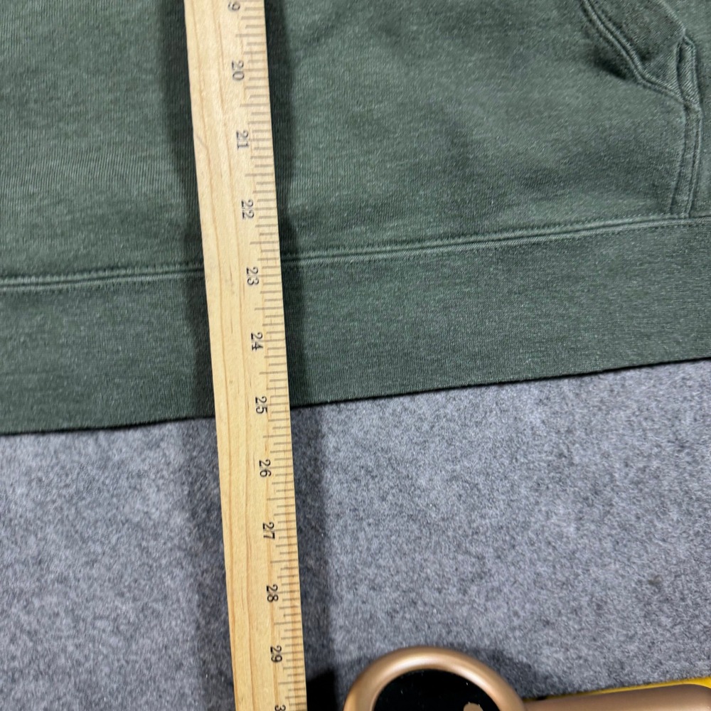 Marmot Hoodie Mens Small Green Marmot Beanie Graphic Fleece Pullover Sweatshirt* - Picture 12 of 14